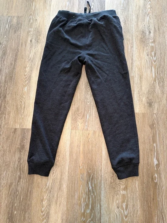 Classic Black Fleece Jogger Pants - Picture 4 of 4